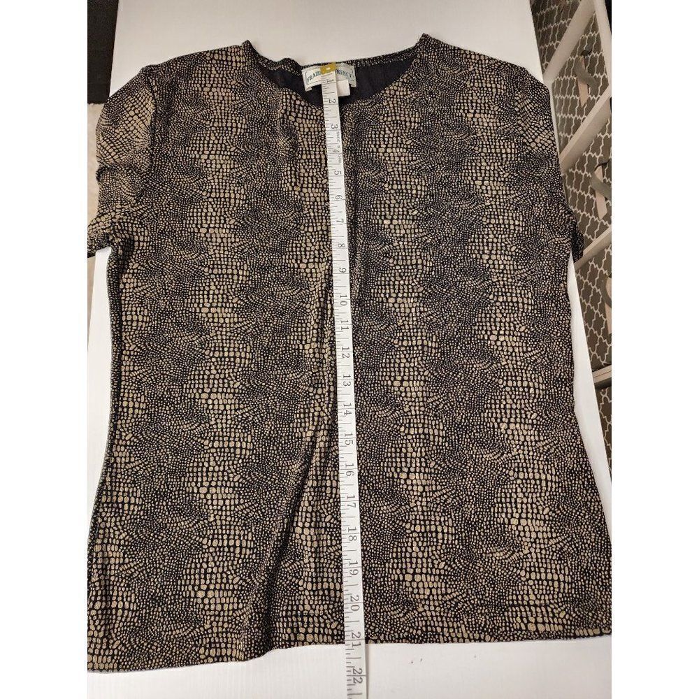 Frazier Lawrence Snake Skin Print Blouse in Medium - Picture 5 of 7